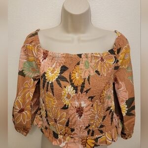 NWT Roxy Ladies Off the Shoulder Blouse